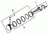 Toro 30190 - Mid-Size Proline Hydro Traction Unit, 18 hp, 1994 (49000001-49999999) Ersatzteile PISTON & ROD-ENGINE MODEL NO. MV18S-TYPE 58543