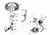 Toro 40114 - Power Handle, 1973 (3000001-3999999) Ersatzteile MAGNET0 NO. 610690A
