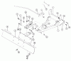 Toro 7-1122 - 50" Grader Blade, 1979 Ersatzteile PARTS LIST-MID MOUNTED GRADER BLADE FACTORY ORDER NUMBER 7-1122
