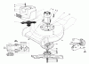 Toro 20564C - Electric Lawnmower, 1987 (7000001-7999999) Ersatzteile MOTOR & BLADE ASSEMBLY