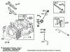 Toro 105-1293 - GTS 150 to 200 Conversion Kit, 1995-97 Super Recycler Lawnmowers Ersatzteile CYLINDER ASSEMBLY ENGINE GTS-200