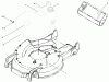 Toro 105-1293 - GTS 150 to 200 Conversion Kit, 1995-97 Super Recycler Lawnmowers Ersatzteile ENGINE AND THROTTLE ASSEMBLY
