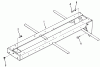 Toro 01-17K803 (C-175) - C-175 Twin 8-Speed Tractor, 1982 Ersatzteile FRAME