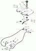 Toro 01-17K803 (C-175) - C-175 Twin 8-Speed Tractor, 1982 Ersatzteile THROTTLE CHOKE AND FUEL SYSTEM