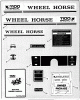 Toro 01-11B803 (1100) - 1100 Special Tractor, 1980 Ersatzteile DECALS