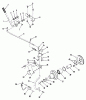 Toro 01-11B803 (1100) - 1100 Special Tractor, 1980 Ersatzteile PTO CLUTCH AND CONTROL
