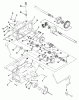 Toro 01-11B804 (GT-2500) - GT-2500 8-Speed Tractor, 1981 Ersatzteile MECHANICAL TRANSMISSION-8 SPEED #1