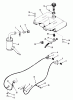 Toro 01-11BH01 (SB-421) - SB-421 8-Speed Garden Tractor, 1982 Ersatzteile FUEL AND EXHAUST SYSTEM - SK-486