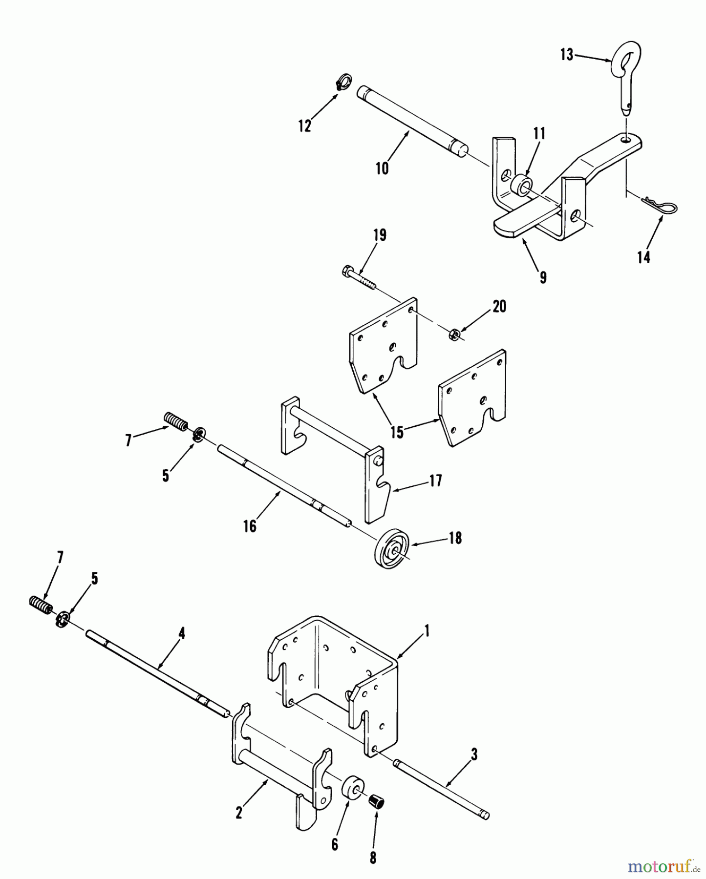 Toro Neu Mowers, Lawn & Garden Tractor Seite 1 01-11BH01 (SB-421) - Toro SB-421 8-Speed Garden Tractor, 1982 HITCHES