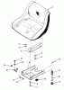 Toro 01-11BH01 (SB-421) - SB-421 8-Speed Garden Tractor, 1982 Ersatzteile SEAT - SK-486