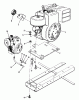 Toro 01-11BH01 (SB-421) - SB-421 8-Speed Garden Tractor, 1982 Ersatzteile SINGLE CYLINDER ENGINE