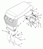 Toro 01-14E801 (E-141) - E-141 8-Speed Tractor, 1981 Ersatzteile SHEET METAL AND COVERS #1