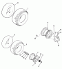 Toro 01-14E801 (E-141) - E-141 8-Speed Tractor, 1981 Ersatzteile WHEELS AND TIRES