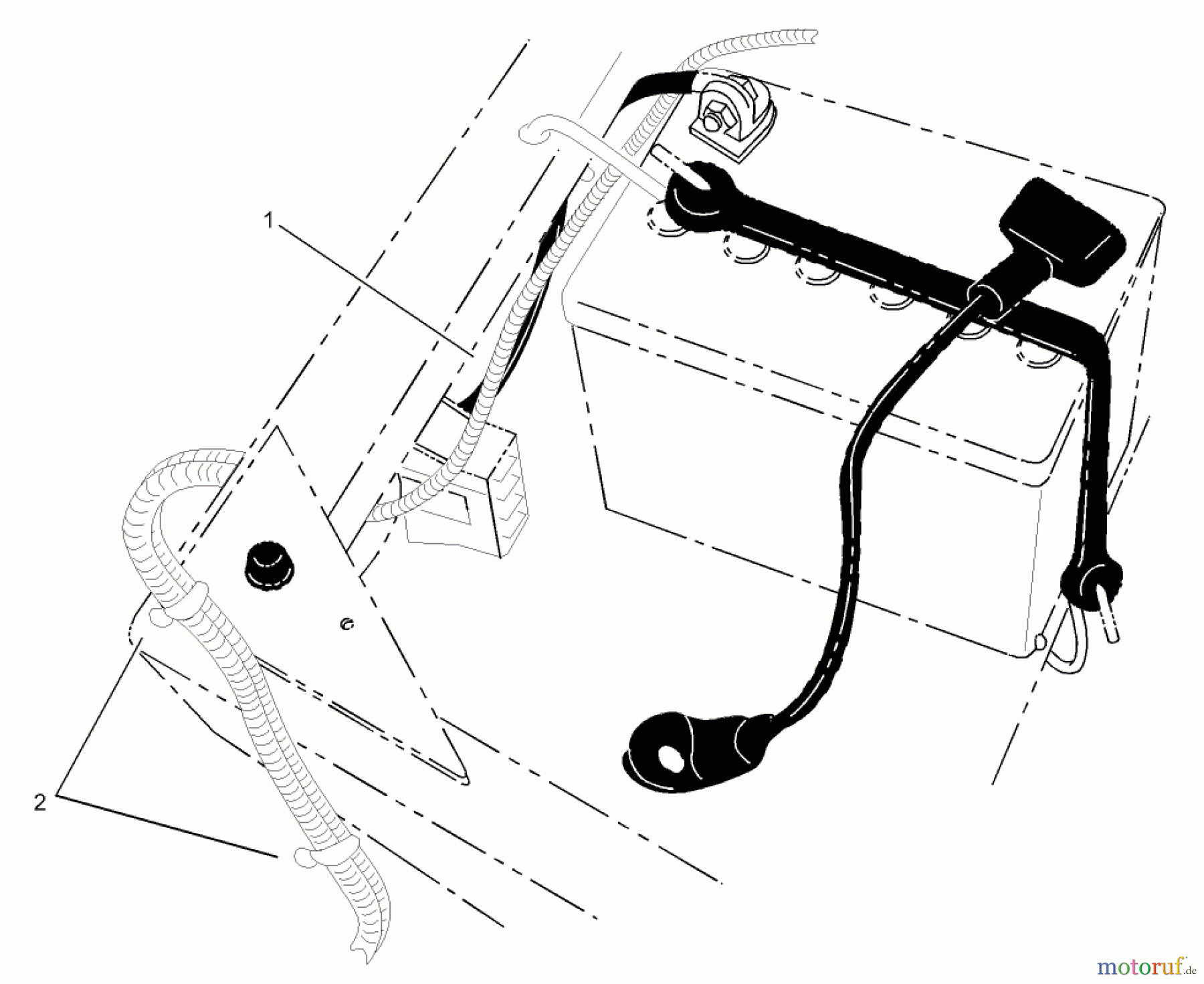 Toro Neu Accessories, Mower 107-9130 - Toro Light Kit, Zero-Turn-Radius Riding Mower LAMP HARNESS ASSEMBLY