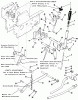 Toro 11-17K801 (C-175) - C-175 Twin 8-Speed Tractor, 1983 Ersatzteile LIFT LINKAGE