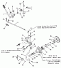 Toro 11-17K801 (C-175) - C-175 Twin 8-Speed Tractor, 1983 Ersatzteile PTO CLUTCH AND CONTROL