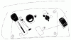 Toro 107-9131 - Light Kit, Zero-Turn-Radius Riding Mower Ersatzteile SWITCH ASSEMBLY