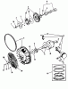 Toro 01-16OS01 (D-160) - D-160 Automatic Tractor, 1980 Ersatzteile D-160 ONAN ENGINE, CRANKSHAFT, CAMSHAFT, PISTONS AND FLYWHEEL GROUP