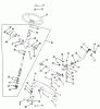 Toro 01-16OS01 (D-160) - D-160 Automatic Tractor, 1980 Ersatzteile FRONT AXLE AND STEERING