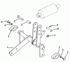 Toro 01-16OS01 (D-160) - D-160 Automatic Tractor, 1980 Ersatzteile LIFT LINKAGE