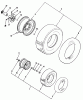 Toro 01-16OS01 (D-160) - D-160 Automatic Tractor, 1980 Ersatzteile WHEELS AND TIRES