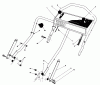 Toro 11-0189 - Grass Bag Assembly, 21" Rear Bagger Mowers Ersatzteile HANDLE ASSEMBLY