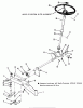 Toro 01-19KE01 (C-195) - C-195 Twin Automatic Tractor, 1982 Ersatzteile FRONT AXLE AND STEERING