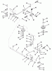 Toro 02-11BX01 (B-112) - B-112 3-Speed Tractor, 1980 Ersatzteile BRAKE AND CLUTCH LINKAGE-3-SPEED MODELS