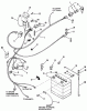 Toro 02-11BX01 (B-112) - B-112 3-Speed Tractor, 1980 Ersatzteile ELECTRICAL SYSTEM-3-SPEED MODELS