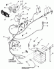 Toro 02-11BX01 (B-112) - B-112 3-Speed Tractor, 1980 Ersatzteile ELECTRICAL SYSTEM-5-SPEED MODELS