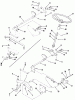 Toro 02-11BX01 (B-112) - B-112 3-Speed Tractor, 1980 Ersatzteile FRONT AXLE AND STEERING (MOWER HANGER)