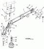 Toro 02-16BP04 (B-165) - B-165 Twin 5-Speed Tractor, 1982 Ersatzteile DRIVE BELT AND PULLEYS-AUTOMATIC MODELS