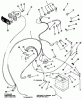 Toro 02-16BP04 (B-165) - B-165 Twin 5-Speed Tractor, 1982 Ersatzteile ELECTRICAL SYSTEM