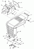 Toro 02-16BP04 (B-165) - B-165 Twin 5-Speed Tractor, 1982 Ersatzteile FRAME, SHEET METAL AND COVERS #1