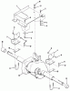 Toro 02-16BP04 (B-165) - B-165 Twin 5-Speed Tractor, 1982 Ersatzteile TRANSAXLE