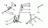 Toro 1-0130 - 8 hp 4-Speed Tractor, 1973 Ersatzteile LIFT LINKAGE