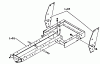 Toro 1-0150 (CG-8) - 800 Special Tractor, 1971 Ersatzteile FRAME ASSEMBLIES