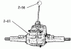 Toro 1-0150 (CG-8) - 800 Special Tractor, 1971 Ersatzteile TRANSMISSION 3-SPEED