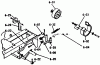 Toro 1-0300 - Raider 10 Tractor, 1971 Ersatzteile BRAKE/CLUTCH LINKAGE (PLATE 6.2)