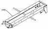 Toro 1-0300 - Raider 10 Tractor, 1971 Ersatzteile FRAME ASSEMBLY (PLATE 1.1)
