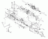 Toro 1-0301 - Raider 10 Tractor, 1972 Ersatzteile 3.010 TRANSMISSION 6-SPEED (PLATE 3.1)