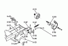 Toro 1-0301 - Raider 10 Tractor, 1972 Ersatzteile 6.000 BRAKE/CLUTCH LINKAGE (PLATE 6.2)