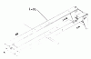 Toro 1-0390 (C-100) - C-100 8-Speed Tractor, 1974 Ersatzteile FRAME ASSEMBLY