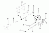 Toro 1-0390 (C-100) - C-100 8-Speed Tractor, 1974 Ersatzteile HITCH ASSEMBLIES