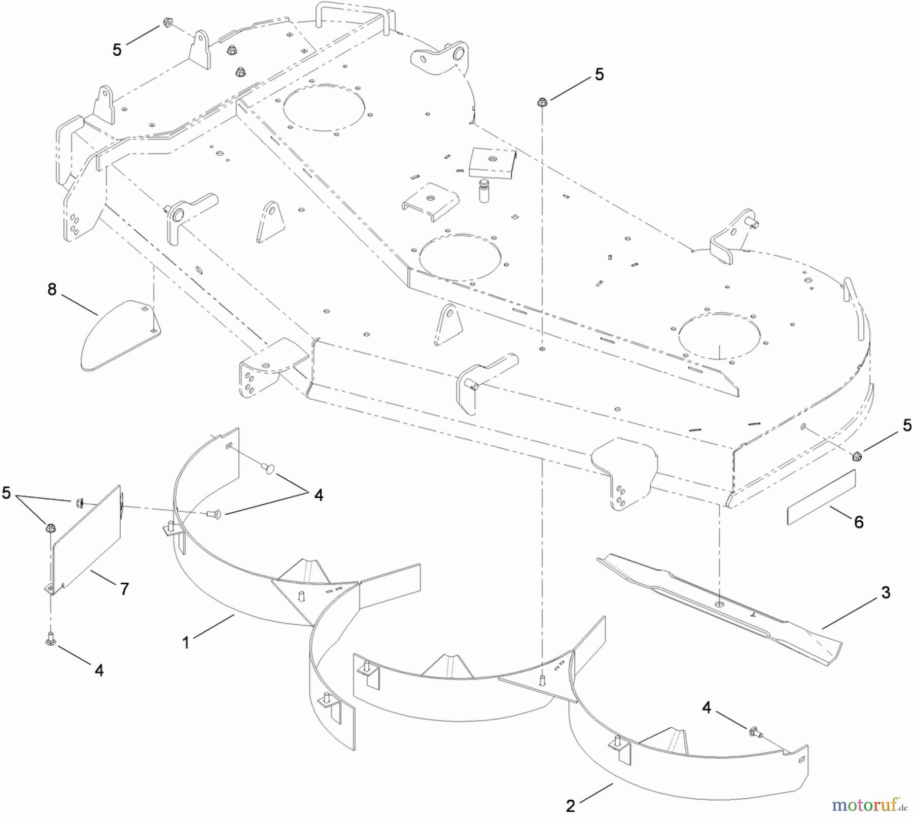  Toro Neu Accessories, Mower 119-3455 - Toro 60