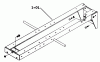 Toro 1-0396 (C-120) - C-120 8-Speed Tractor, 1975 Ersatzteile 1.000 FRAME ASSEMBLY (FIG. 1)