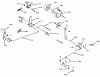 Toro 1-0396 (C-120) - C-120 8-Speed Tractor, 1975 Ersatzteile 6.000 BRAKE/CLUTCH LINKAGE (FIG. 6)