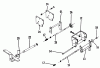 Toro 1-0396 (C-120) - C-120 8-Speed Tractor, 1975 Ersatzteile 7.000 HITCH ASSEMBLIES (FIG. 7A)
