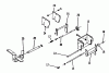 Toro 1-0465 - 12 hp Automatic Tractor, 1973 Ersatzteile PART LIST FOR 7.000 HITCH ASSEMBLIES (PLATE 7.1)