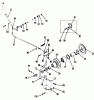 Toro 1-0465 - 12 hp Automatic Tractor, 1973 Ersatzteile PARTS LIST FOR 14.050 MANUAL P.T.O. (PLATE 14.3)